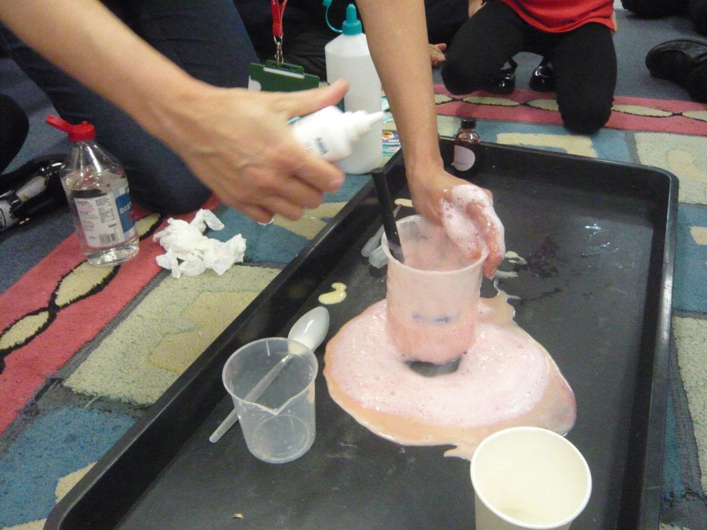 Science Week: Exploding lava slime – Village Schools Partnership Blog